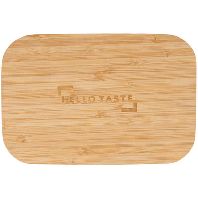 Bamboo Fiber Lunch Box with Cutting Board Lid