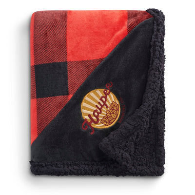 Field & Co. Buffalo Plaid Sherpa Blanket