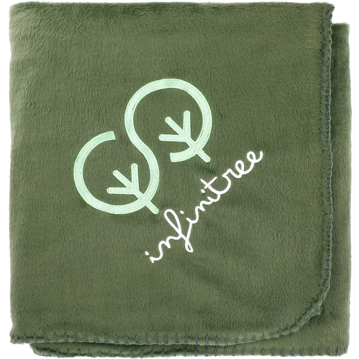 100% Recycled PET Fleece Blanket with RPET Pouch