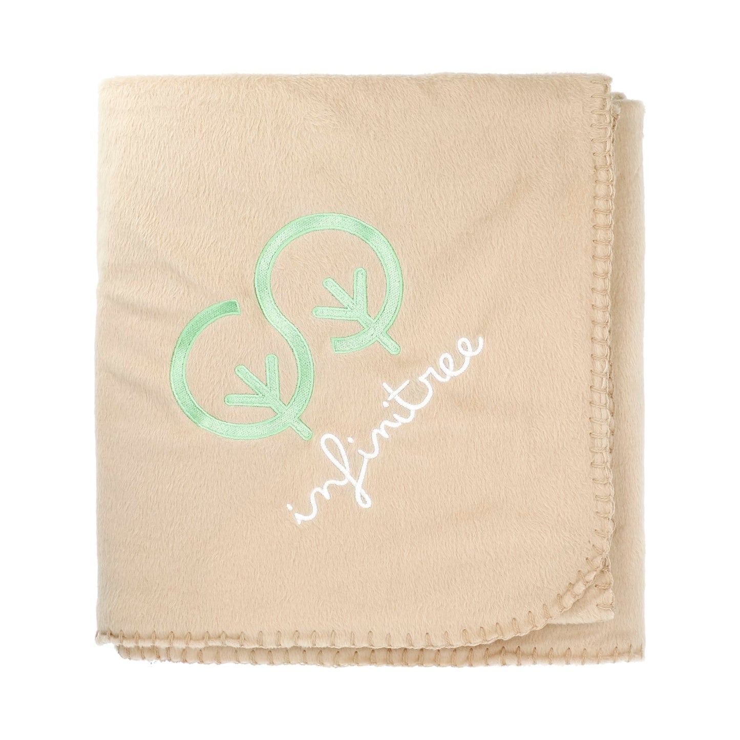 100% Recycled PET Fleece Blanket with RPET Pouch