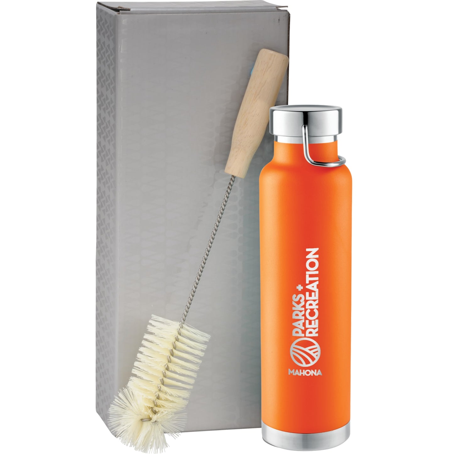 Thor Copper Vacuum Bottle with Brush 22oz