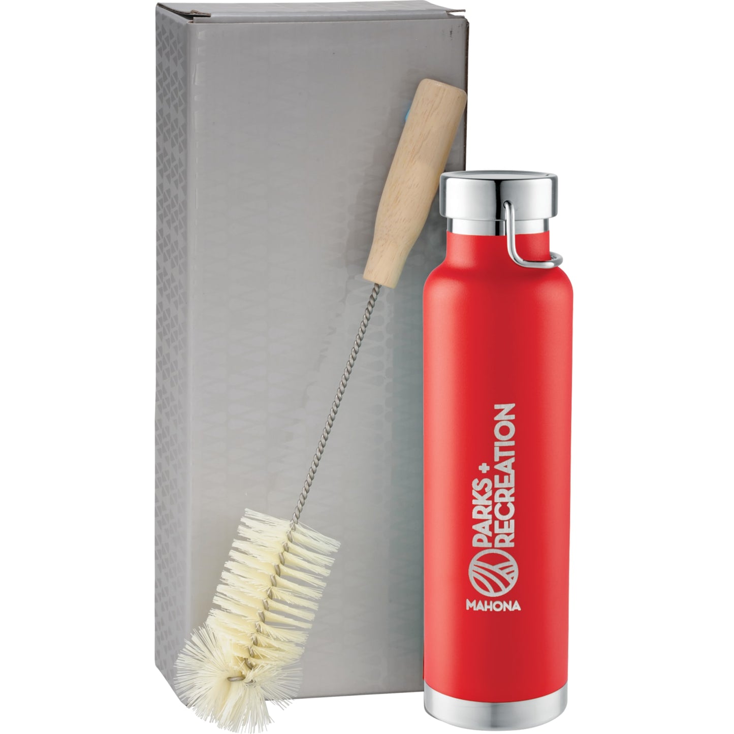 Thor Copper Vacuum Bottle with Brush 22oz