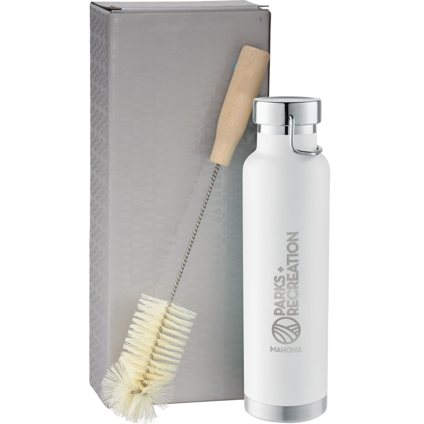 Thor Copper Vacuum Bottle with Brush 22oz
