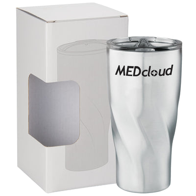 Hugo Copper Vacuum Tumbler 20oz With Window Box