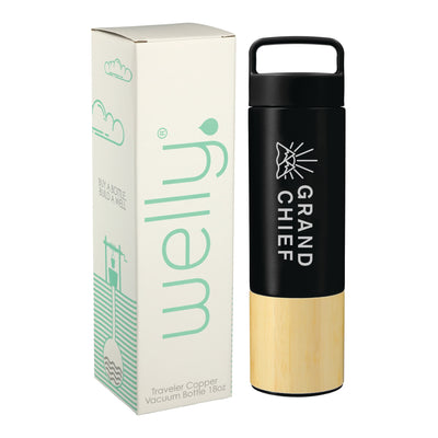 Welly Traveler Copper Vacuum Bottle 18oz w/ GB