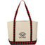 Buffalo Plaid 18oz Cotton Boat Tote