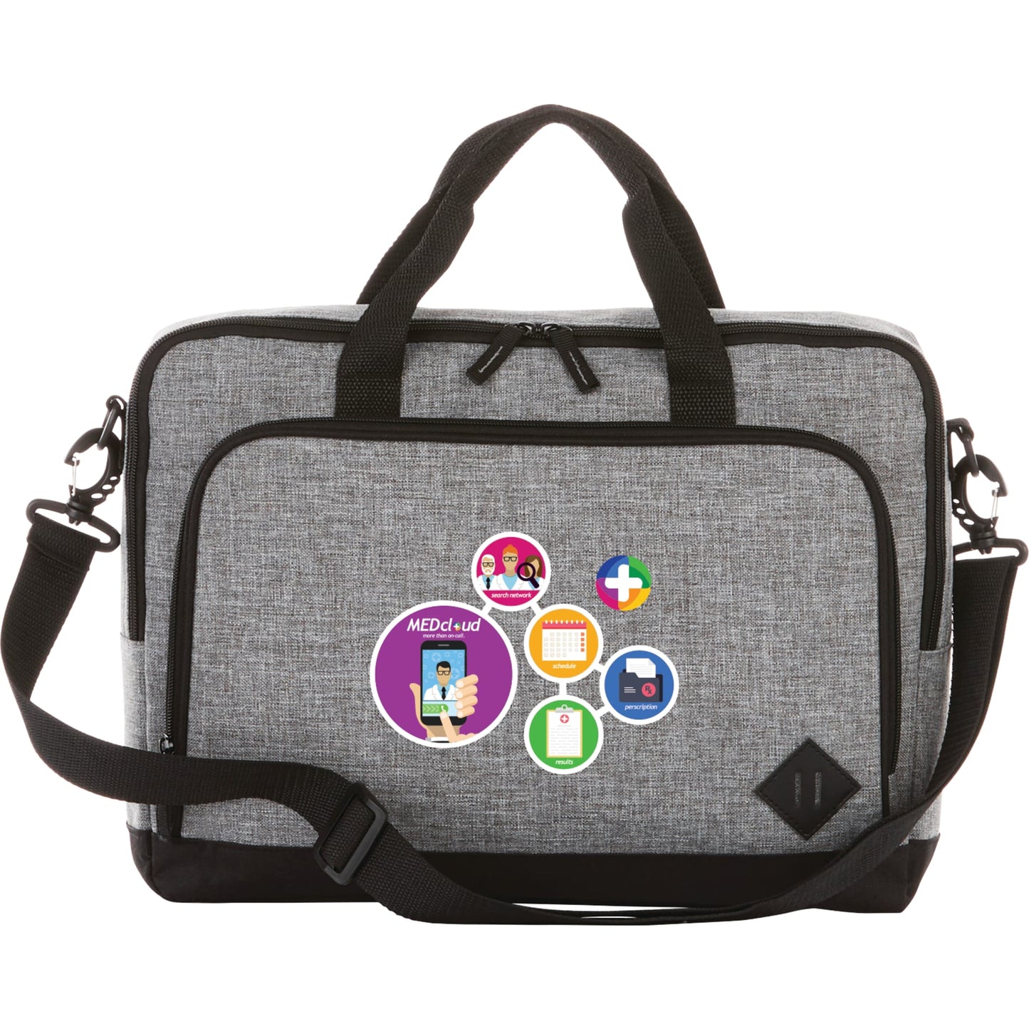 Graphite 15in Computer Briefcase