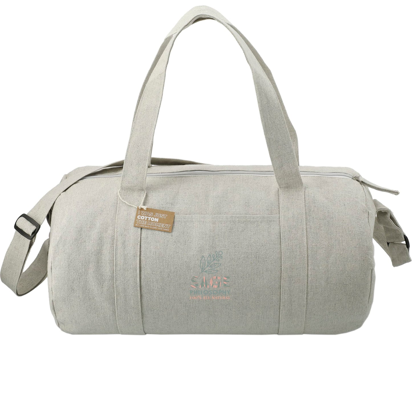 Repose 10oz Recycled Cotton Barrel Duffel