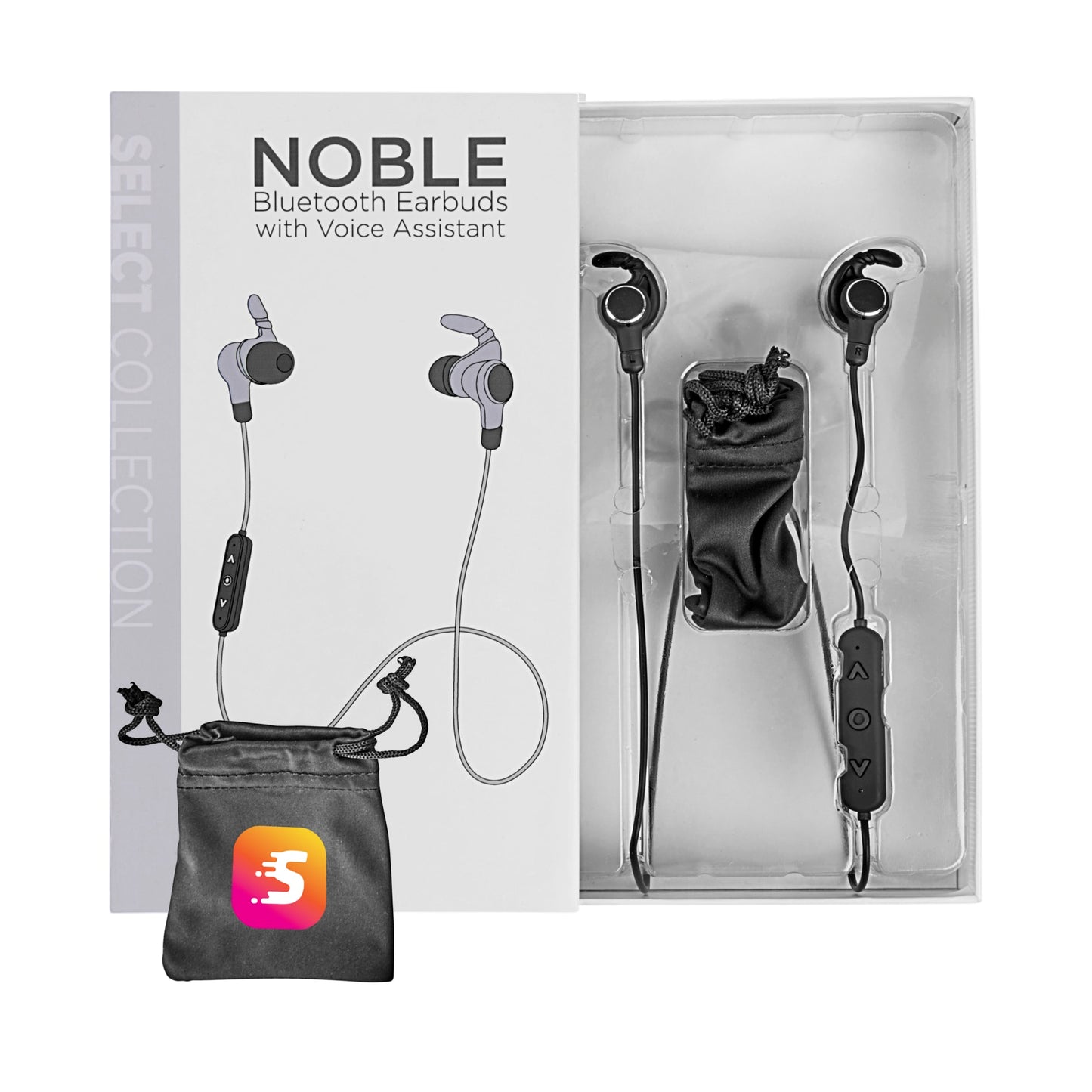 Noble Bluetooth Earbuds with Voice Assistant