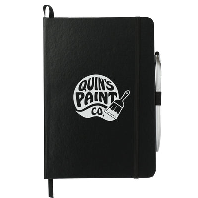 6in x 8.5in Crown Journal with Pen-Stylus