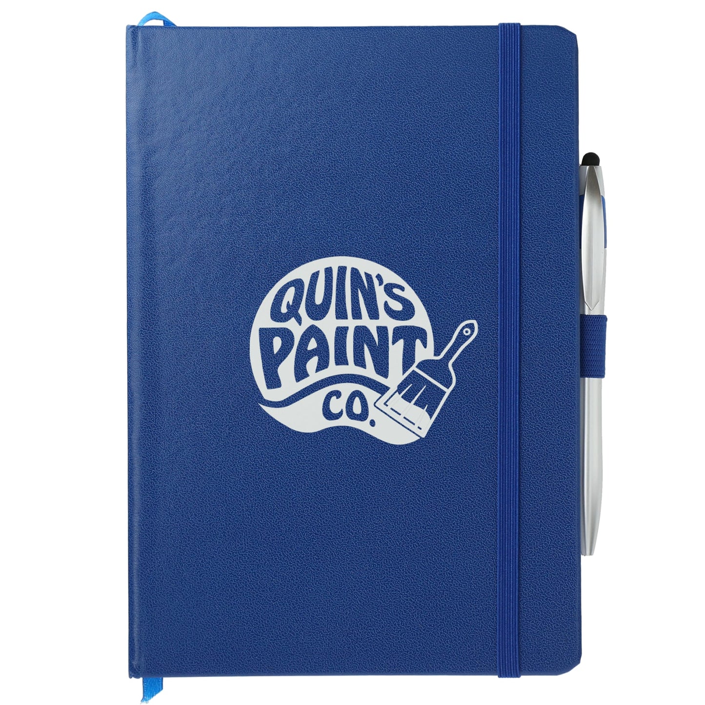 6in x 8.5in Crown Journal with Pen-Stylus