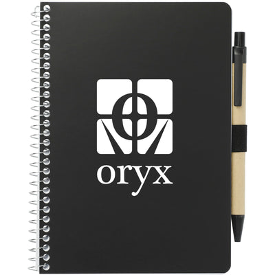 5” x 7” FSC Mix Spiral Notebook with Pen