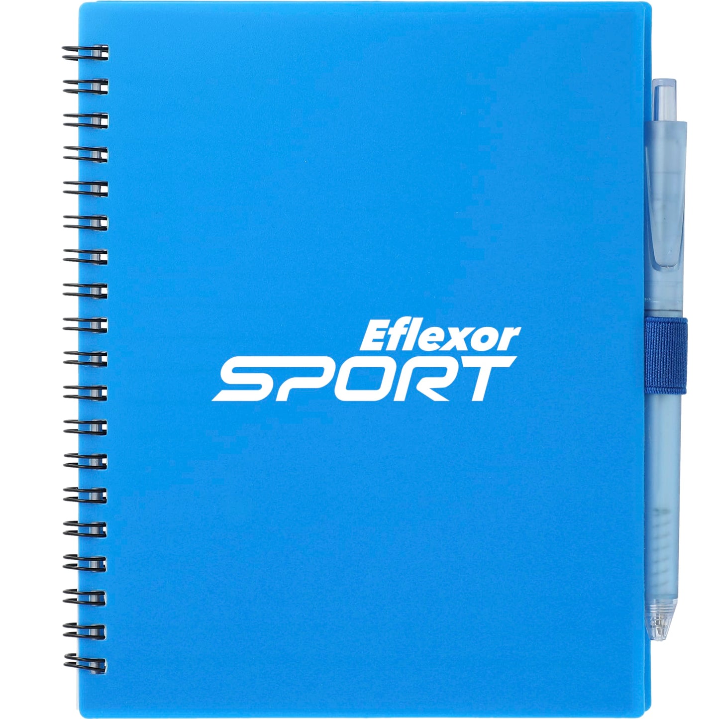 5.5” x 7” FSC Recycled Spiral Notebook w/ RPET Pe