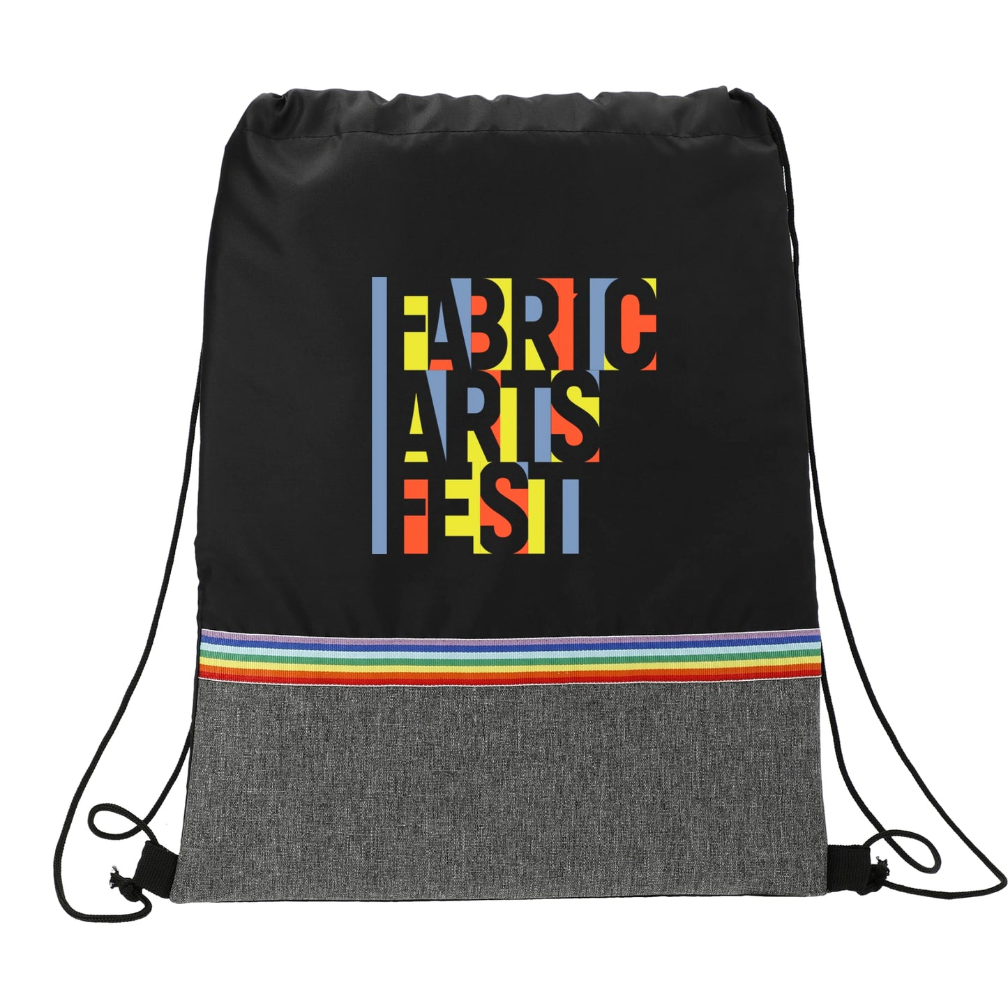 Rainbow RPET Drawstring Bag