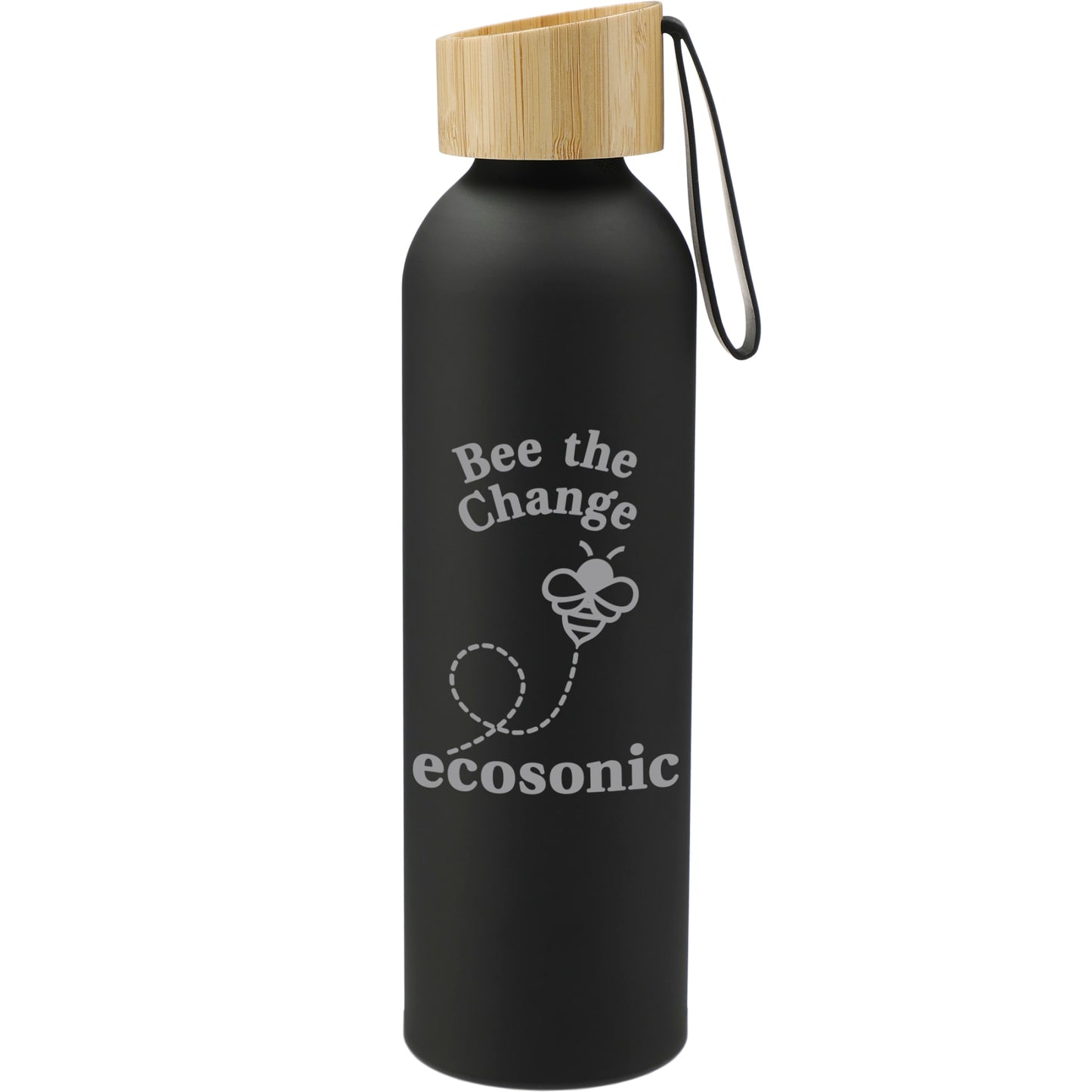 Ryze 22oz Aluminum Sports Bottle w/FSC Bamboo lid