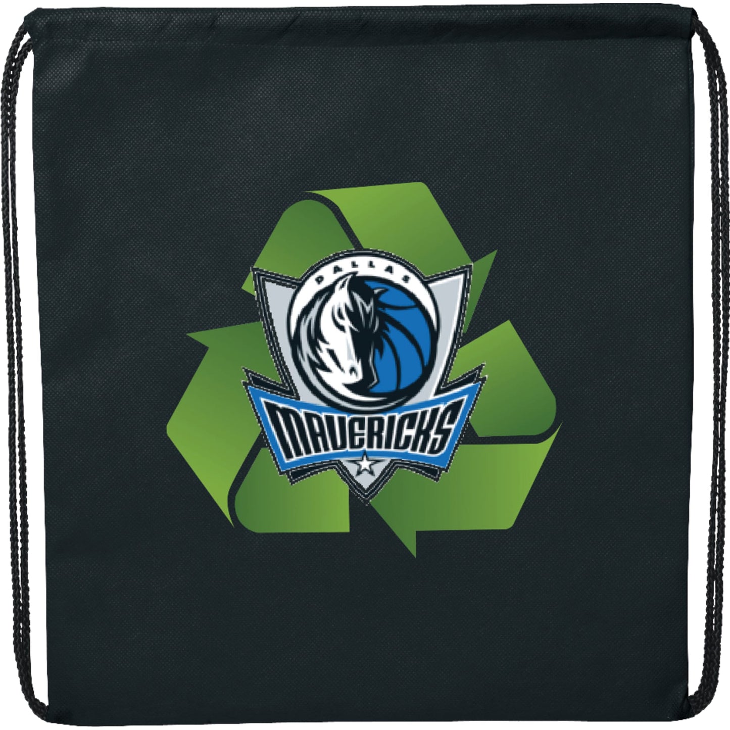 Evergreen Non-Woven Drawstring Bag