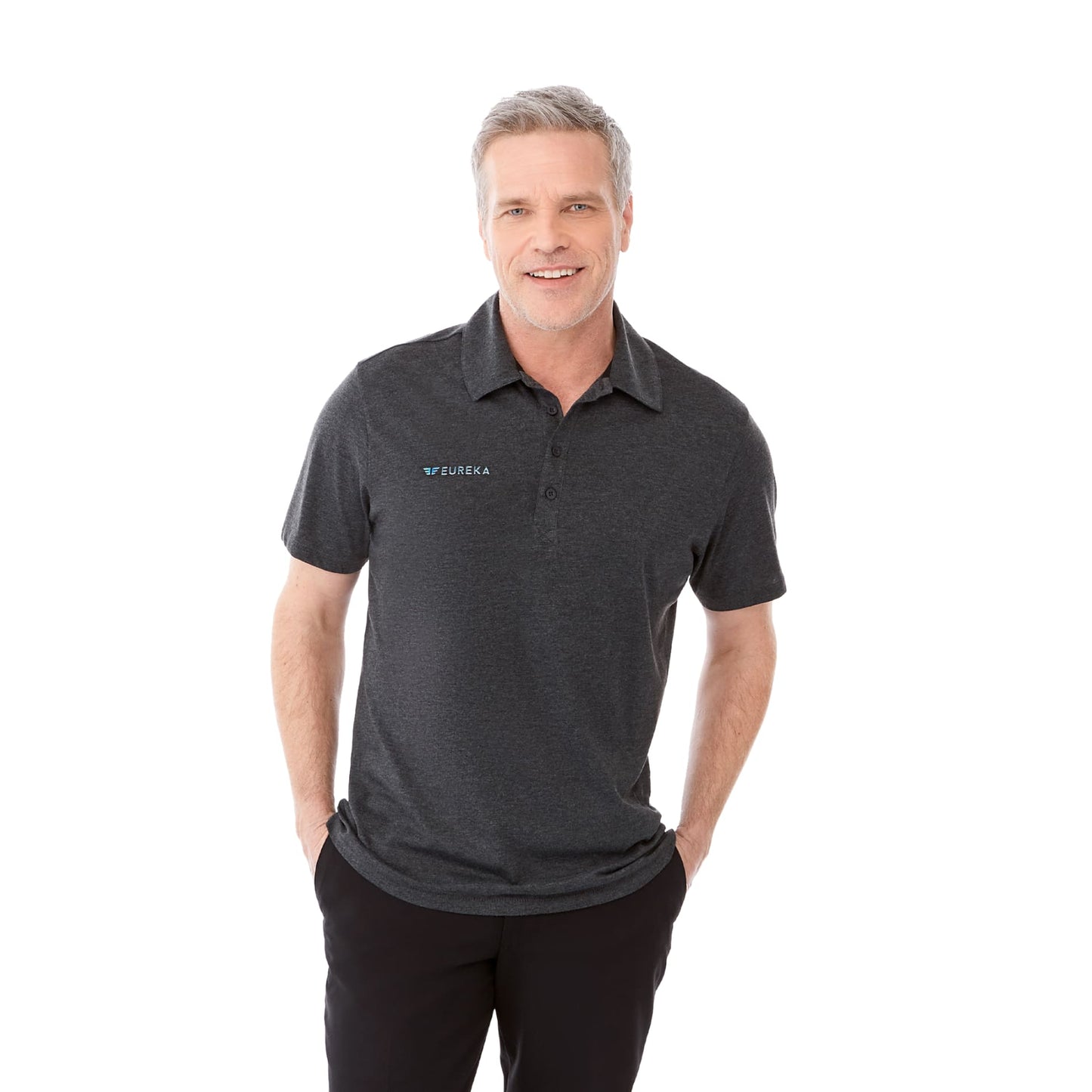 Mens ACADIA Short Sleeve Polo
