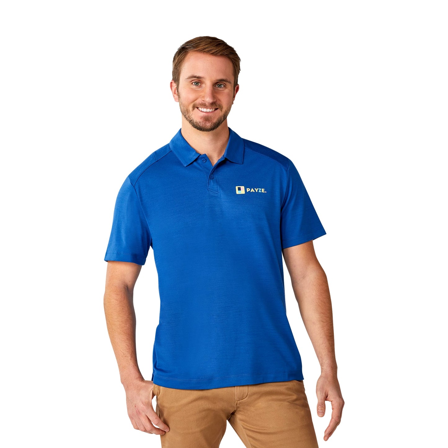 Mens AMOS Eco SS Polo