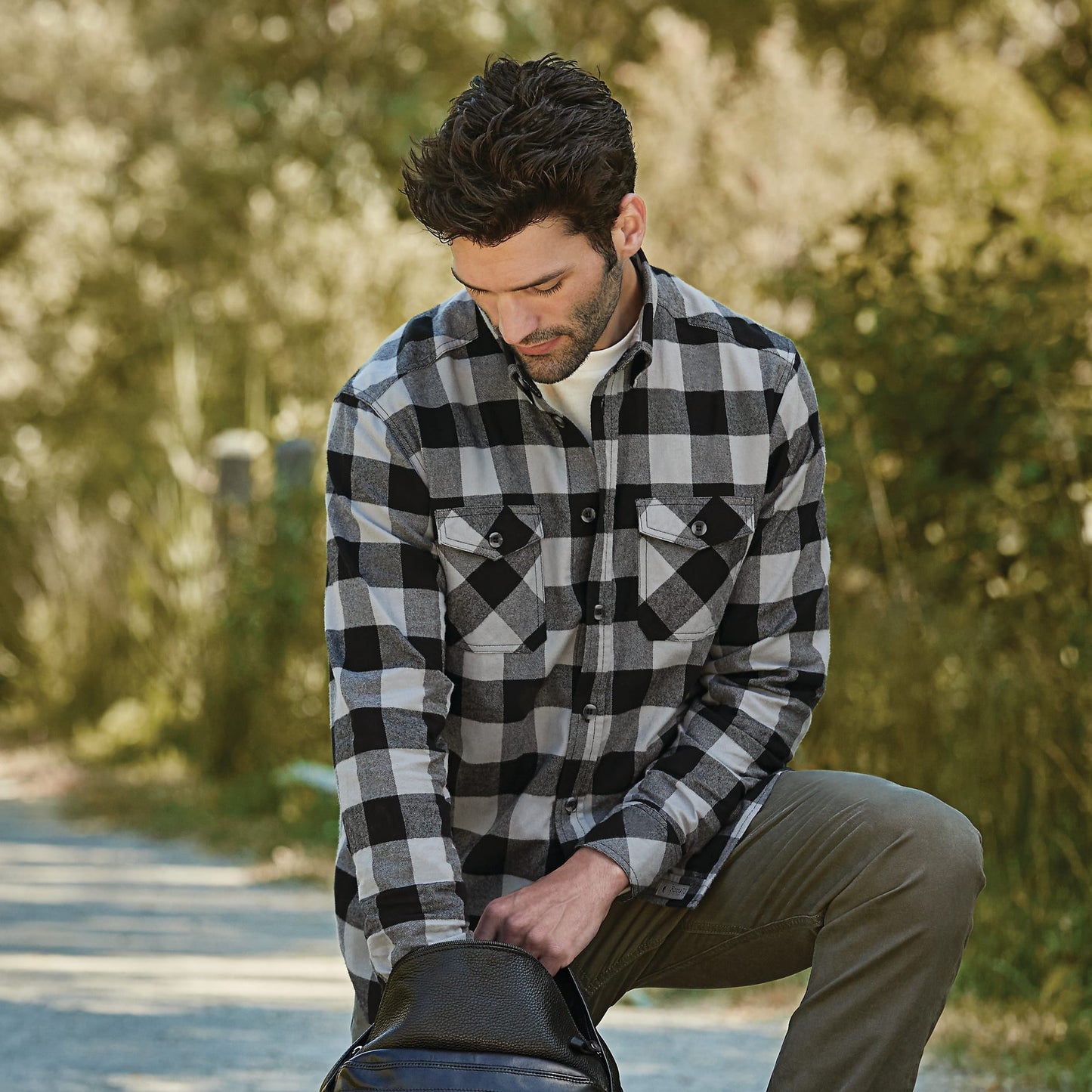 Mens SPRUCELAKE Roots73 Long Sleeve Shirt
