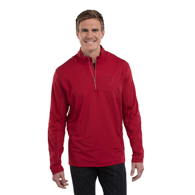 Mens CALTECH KNIT QUARTER ZIP