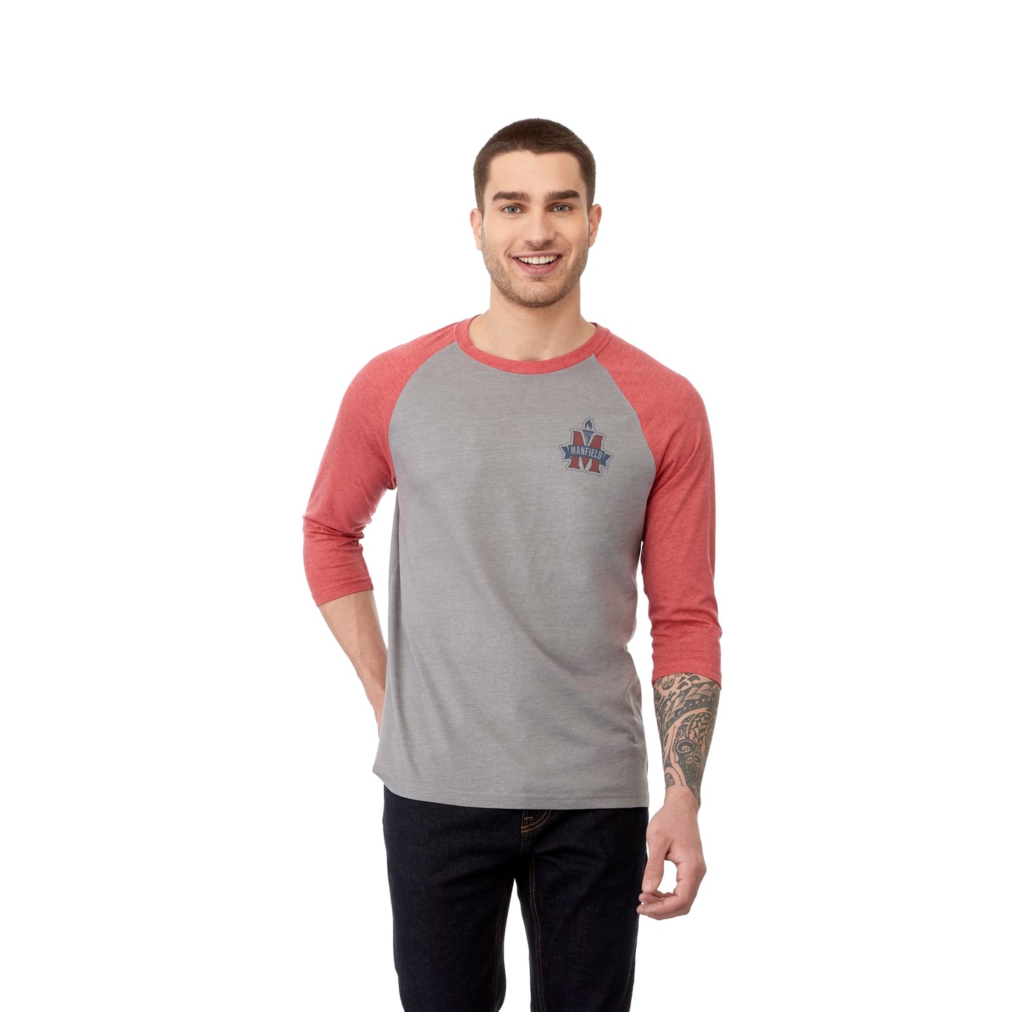 Mens DAKOTA Three Quarter Tee