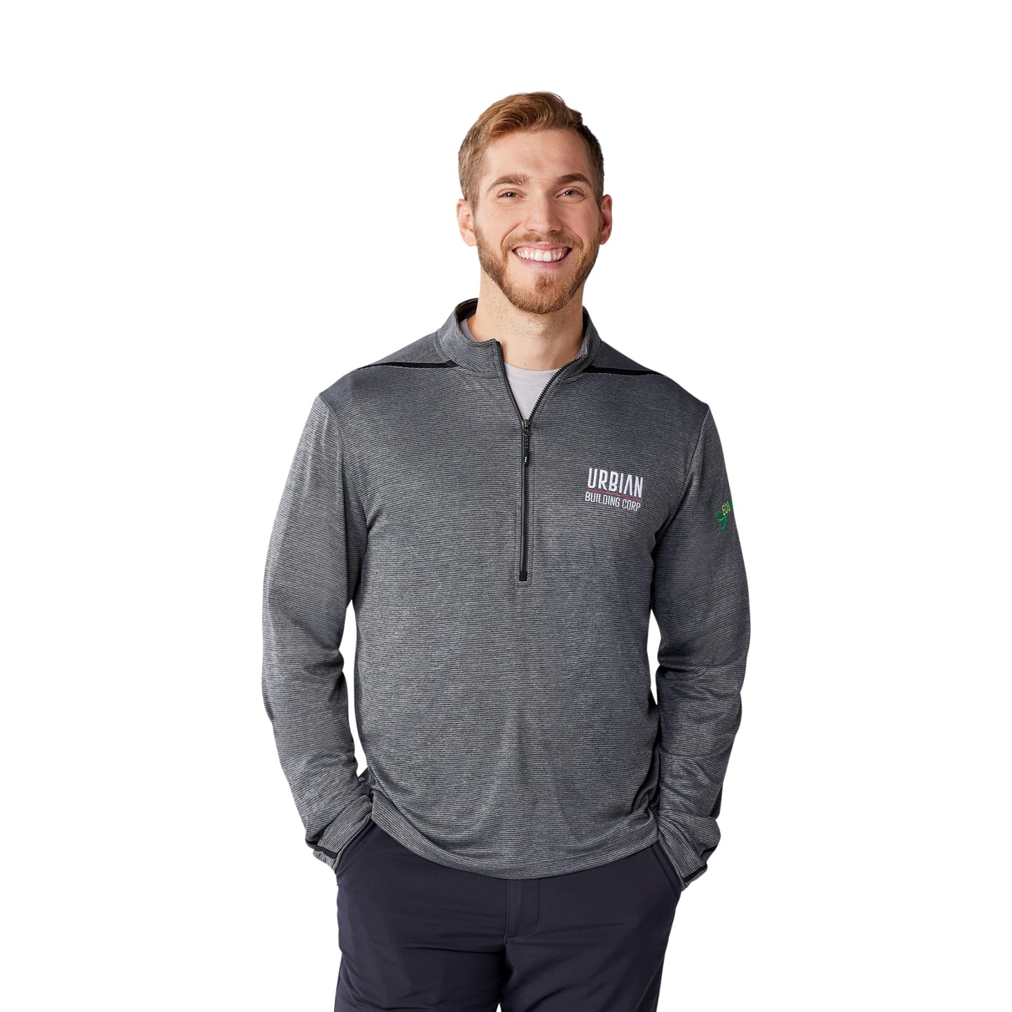 Mens DEGE Eco Knit Half Zip