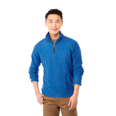 Mens BOWLEN Polyfleece Qtr Zip
