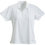 Womens MORENO TEXT MICRO SS POLO
