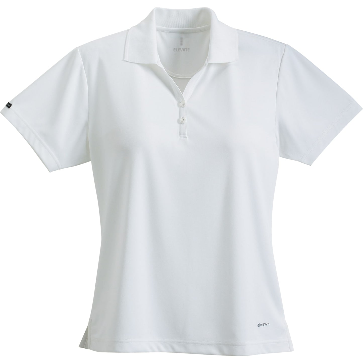 Womens MORENO TEXT MICRO SS POLO