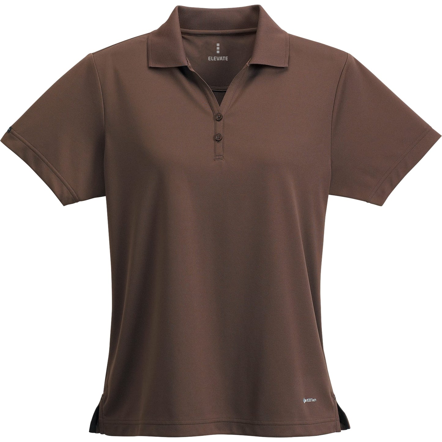 Womens MORENO TEXT MICRO SS POLO