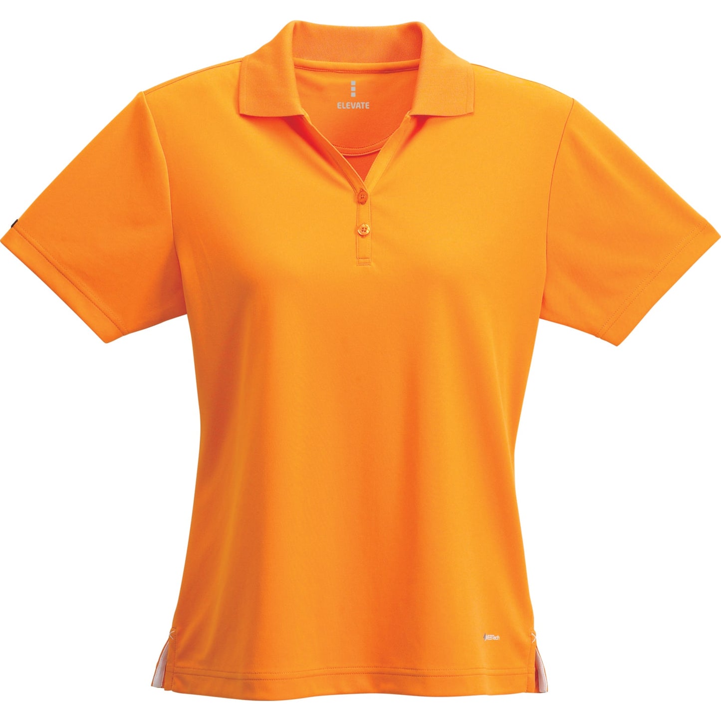 Womens MORENO TEXT MICRO SS POLO