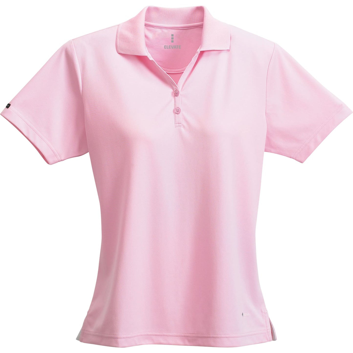 Womens MORENO TEXT MICRO SS POLO