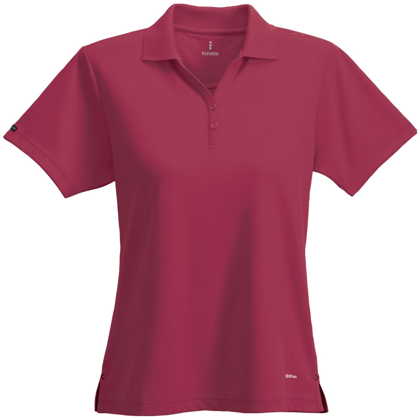 Womens MORENO TEXT MICRO SS POLO