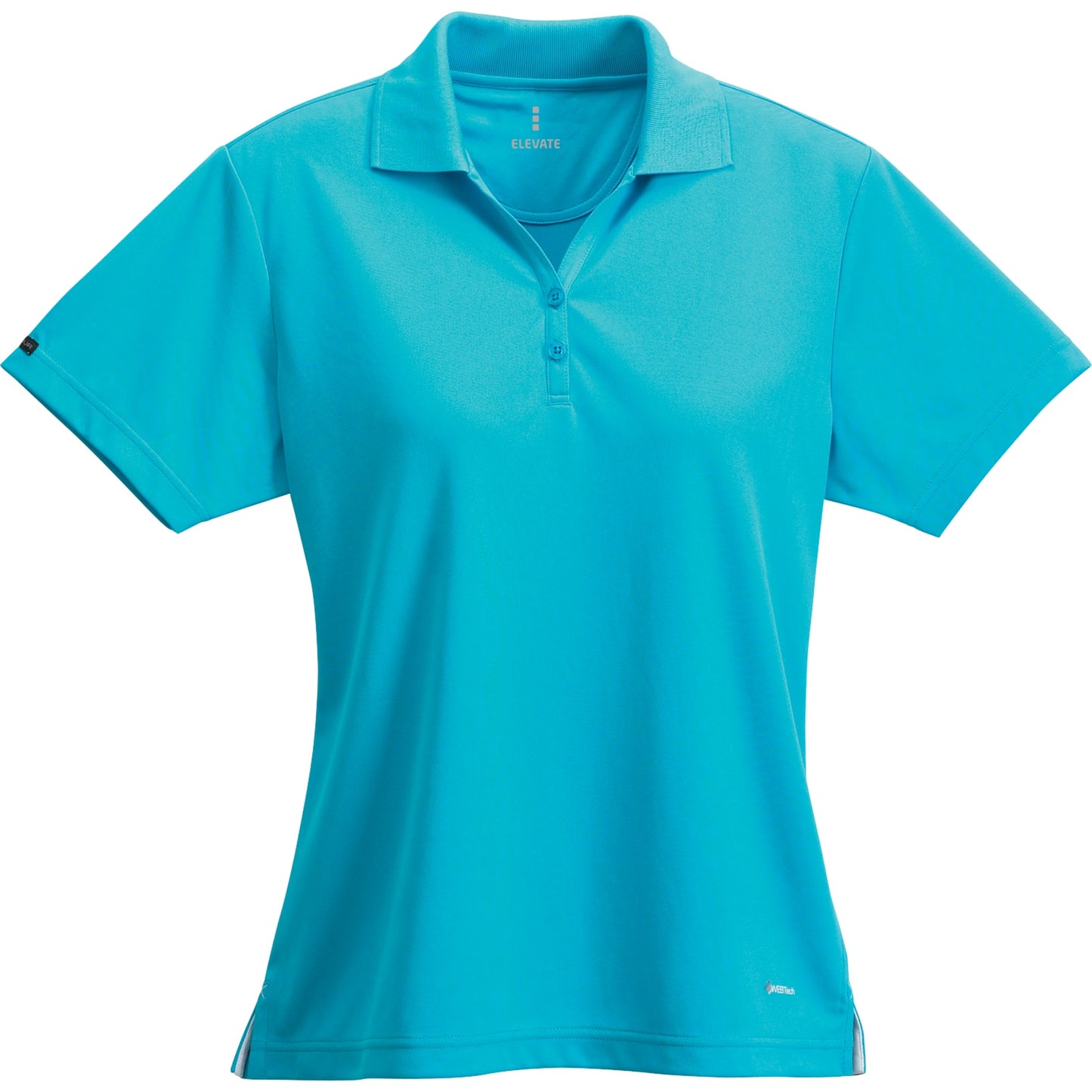 Womens MORENO TEXT MICRO SS POLO