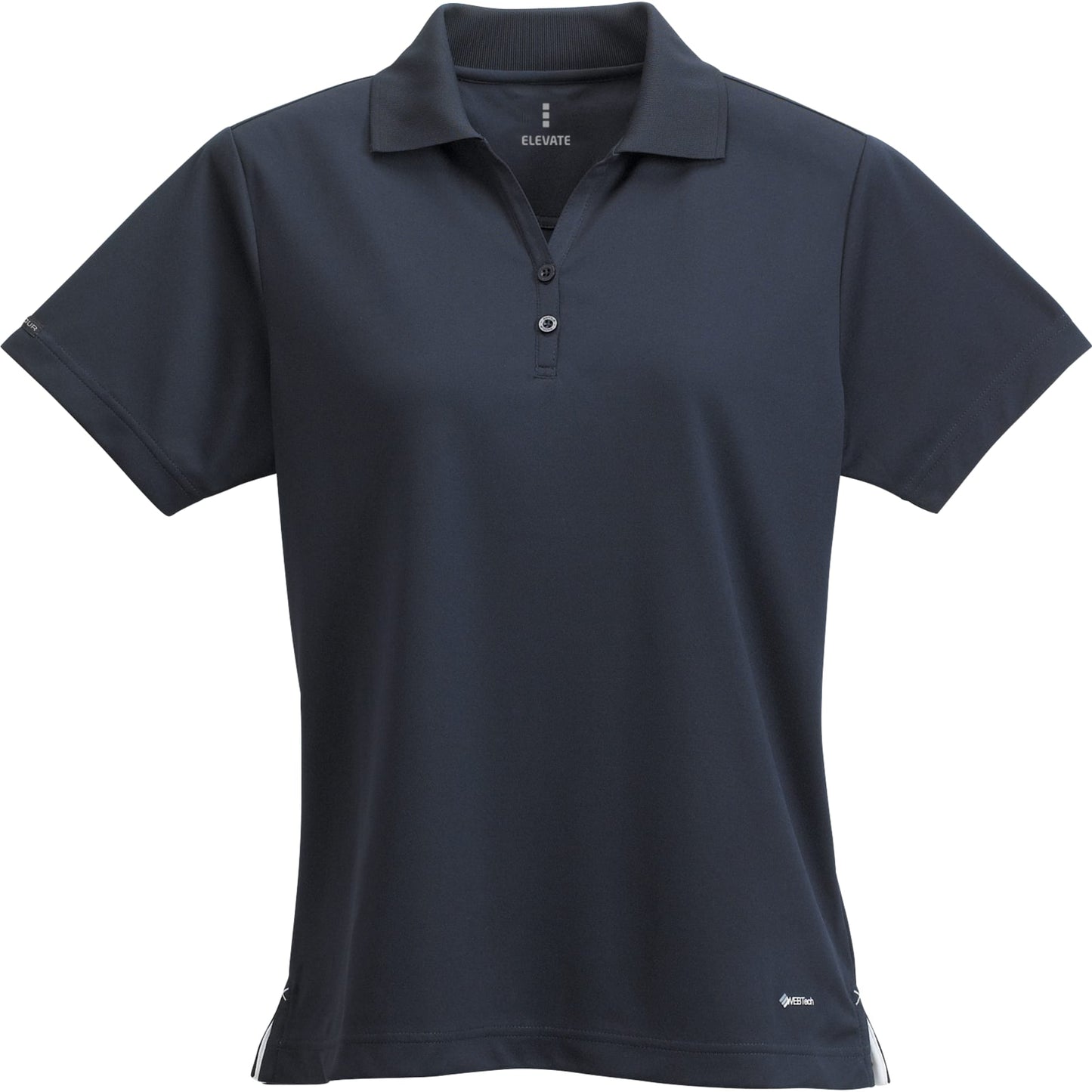 Womens MORENO TEXT MICRO SS POLO
