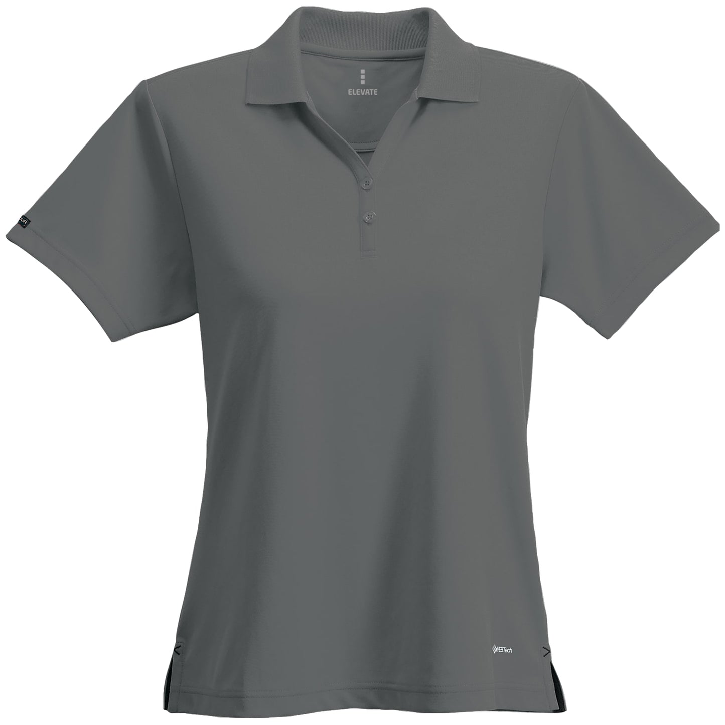 Womens MORENO TEXT MICRO SS POLO