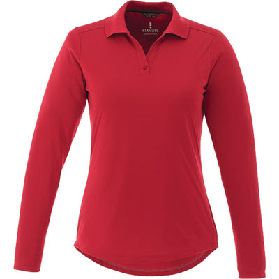 Womens Mori Long Sleeve Polo