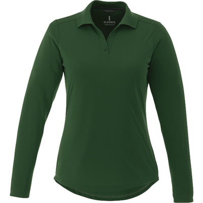 Womens Mori Long Sleeve Polo