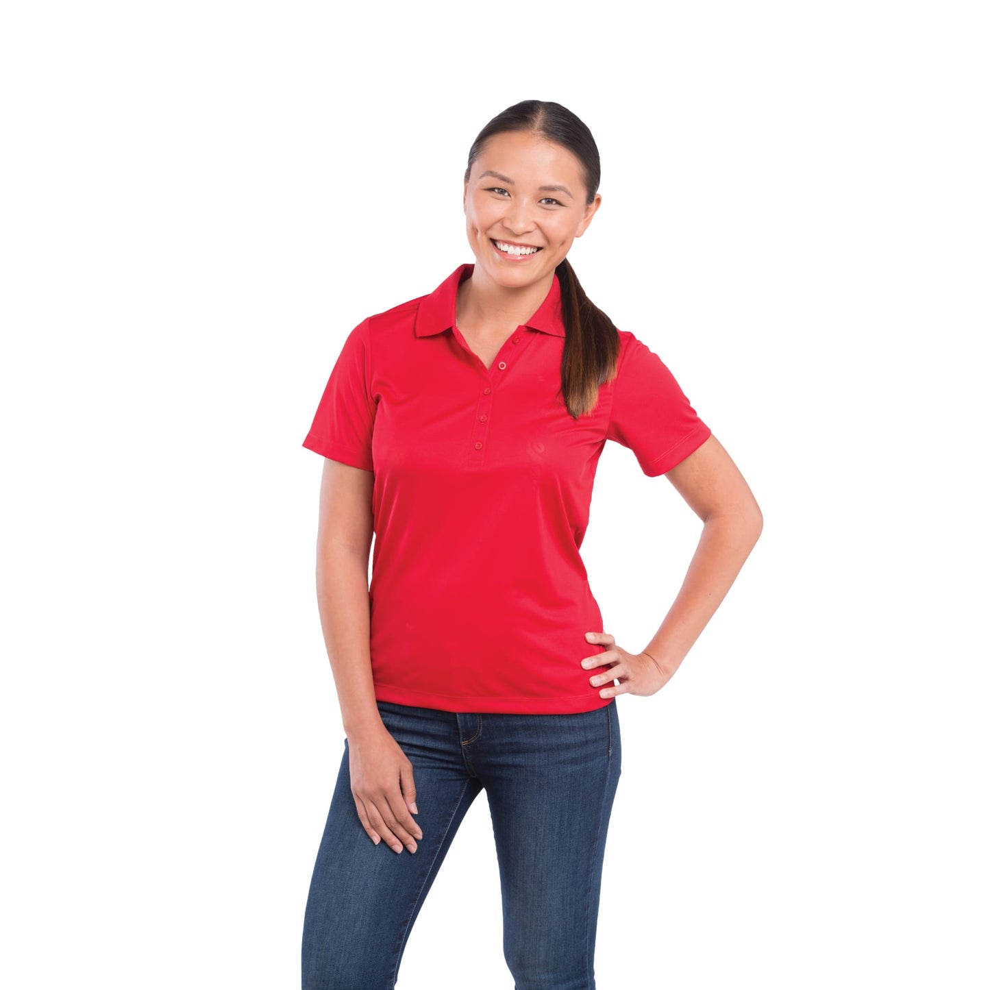 Womens DADE Short Sleeve Polo