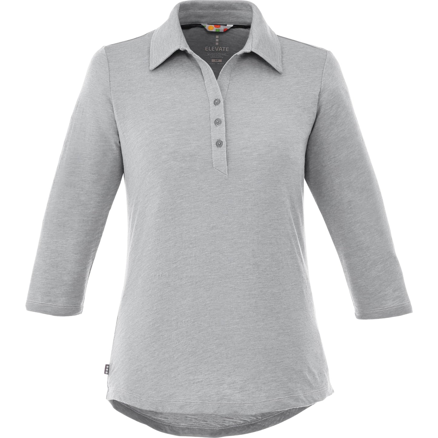 Womens TIPTON Three Qtr Slv Polo