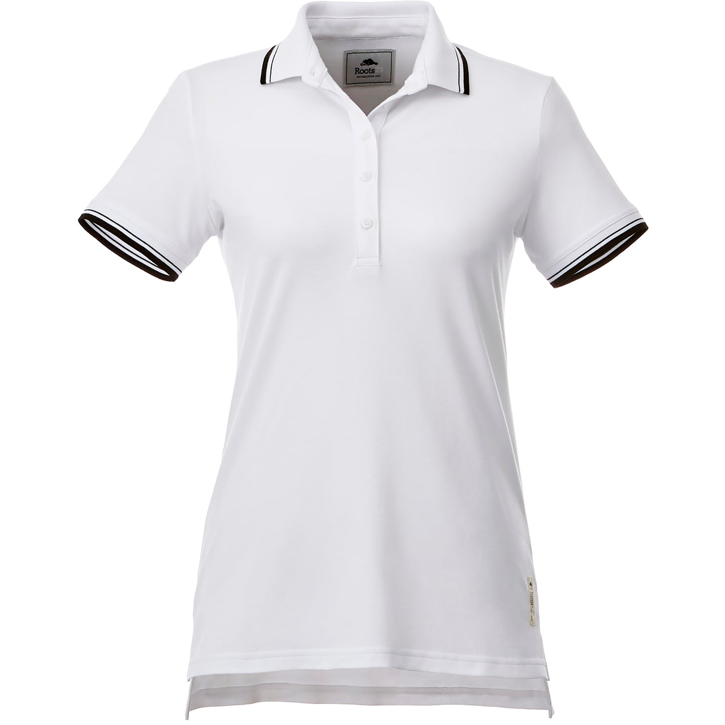 Womens LIMESTONE Roots73 SS Polo