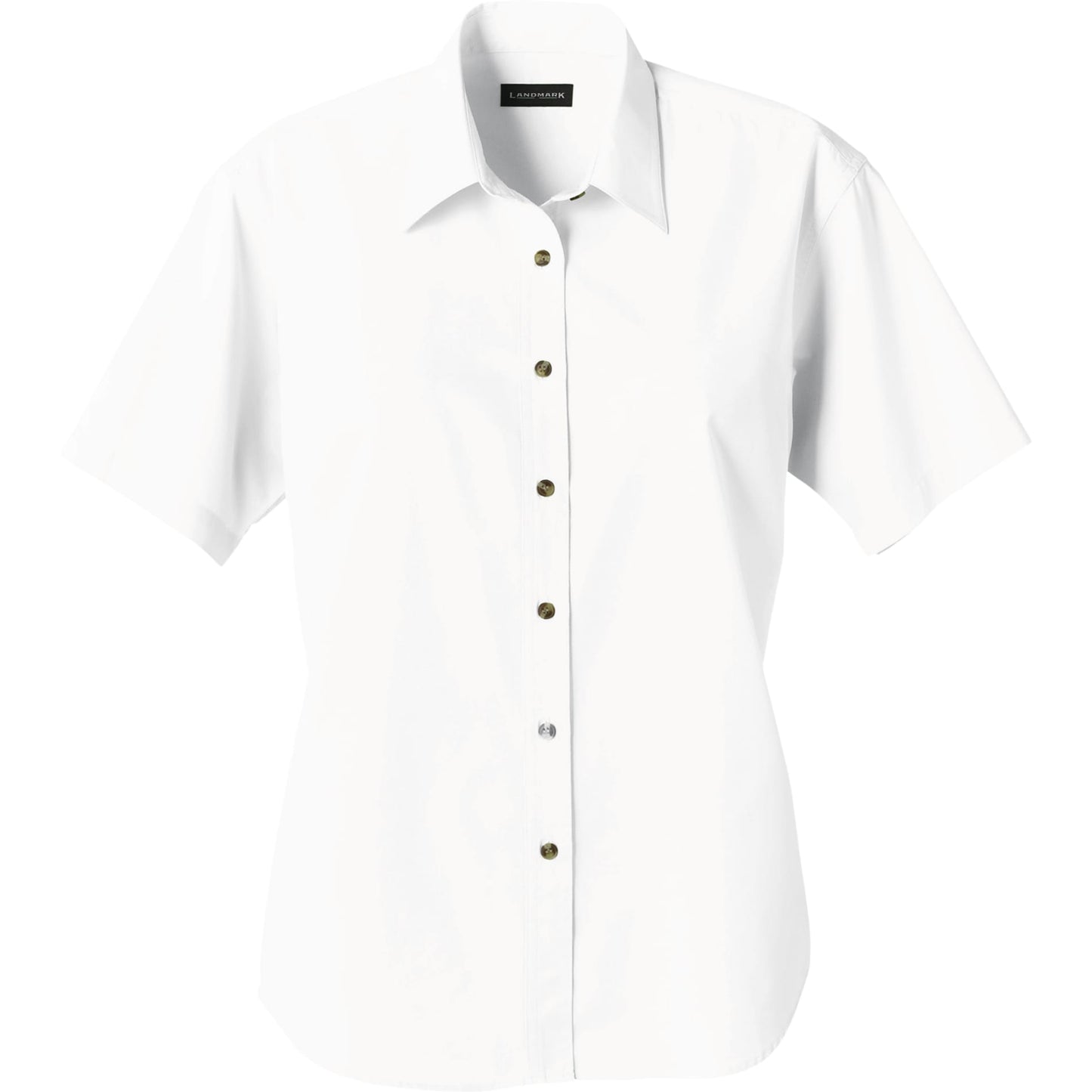 Womens SHORT SLEEVE DRESS SHIRT