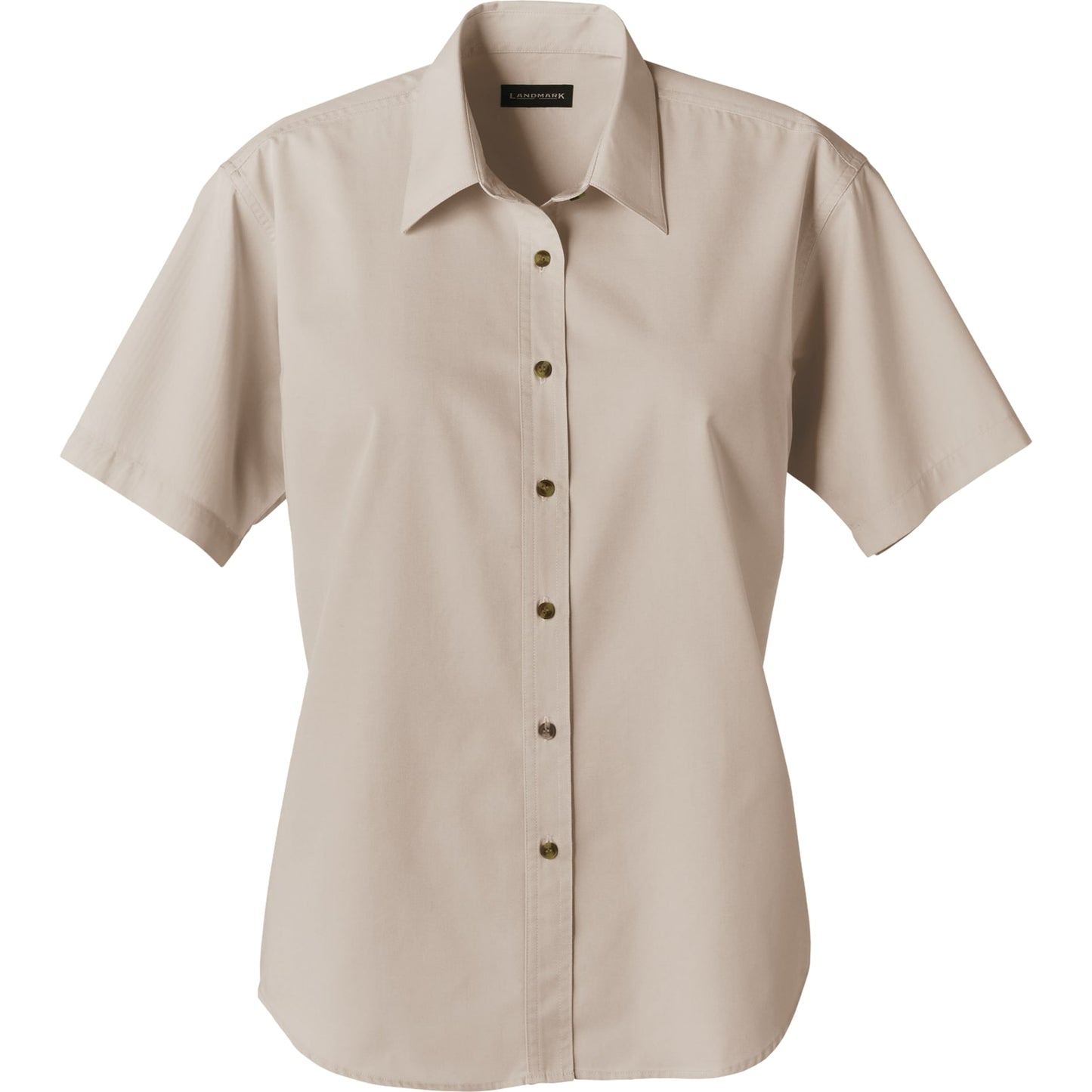 Womens SHORT SLEEVE DRESS SHIRT
