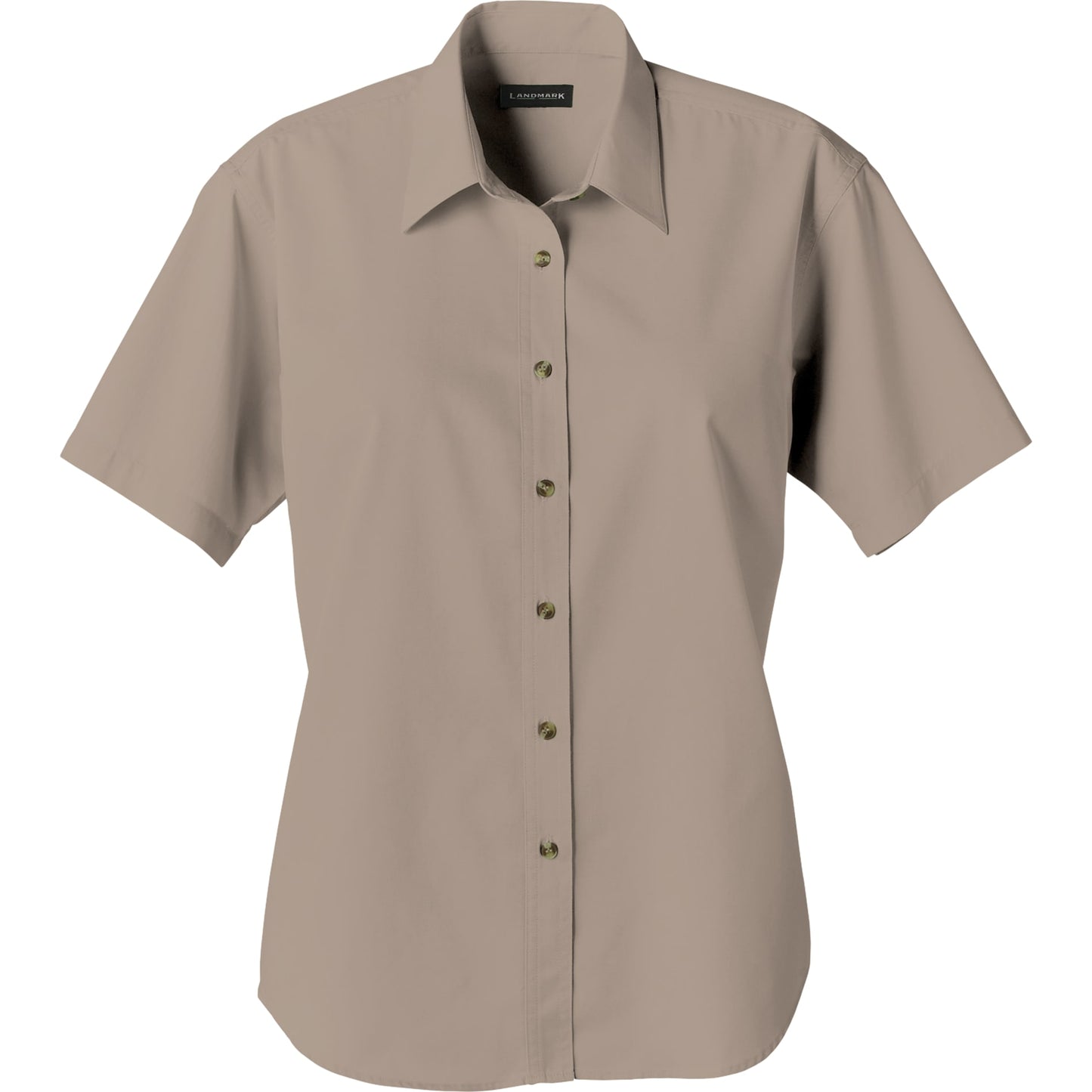 Womens SHORT SLEEVE DRESS SHIRT