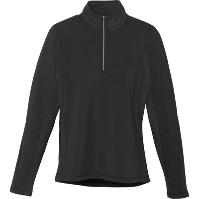 Womens CALTECH KNIT QUARTER ZIP