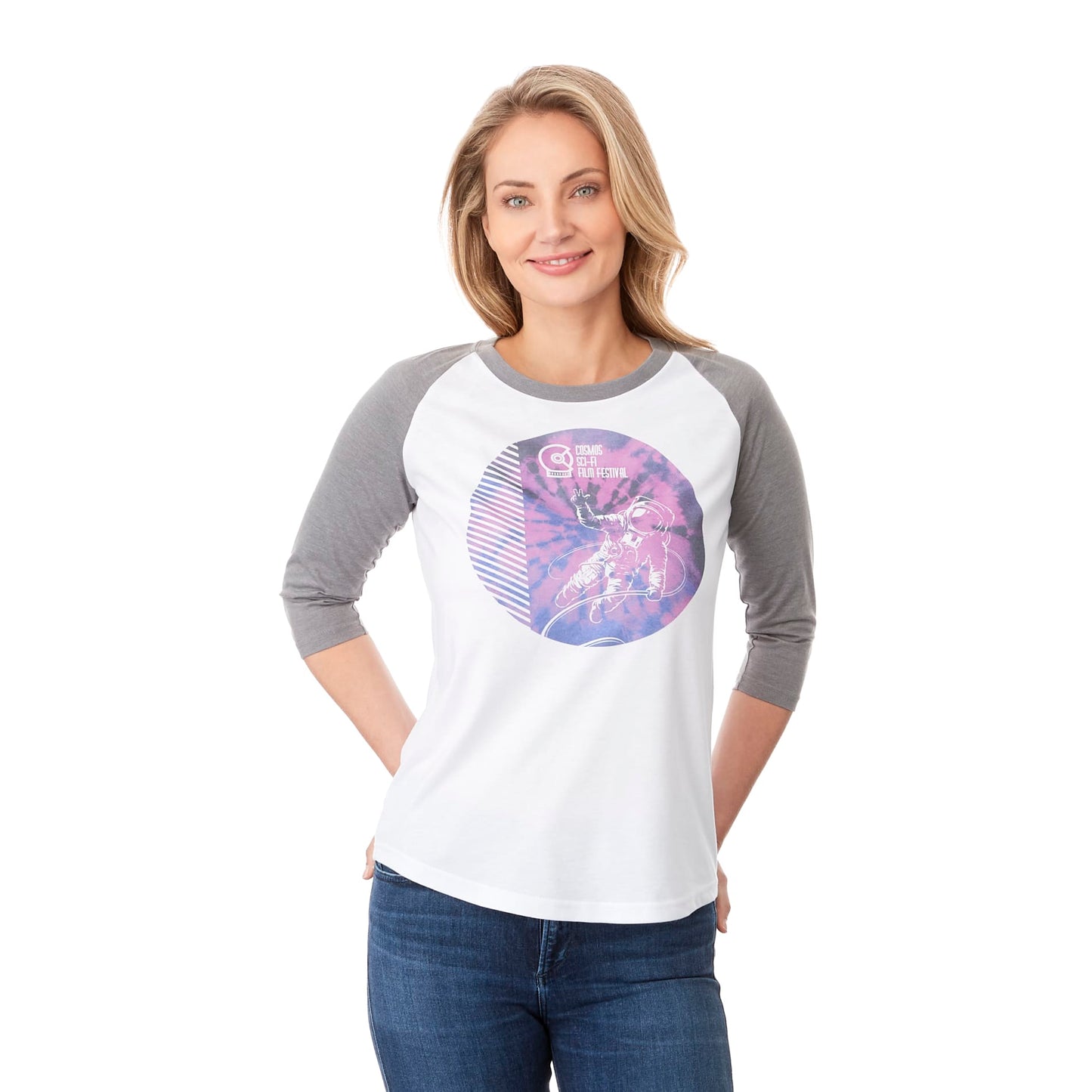 Womens DAKOTA Three Quarter Tee