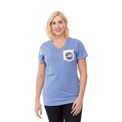 Womens MONROE Short Sleeve Pocket Tee
