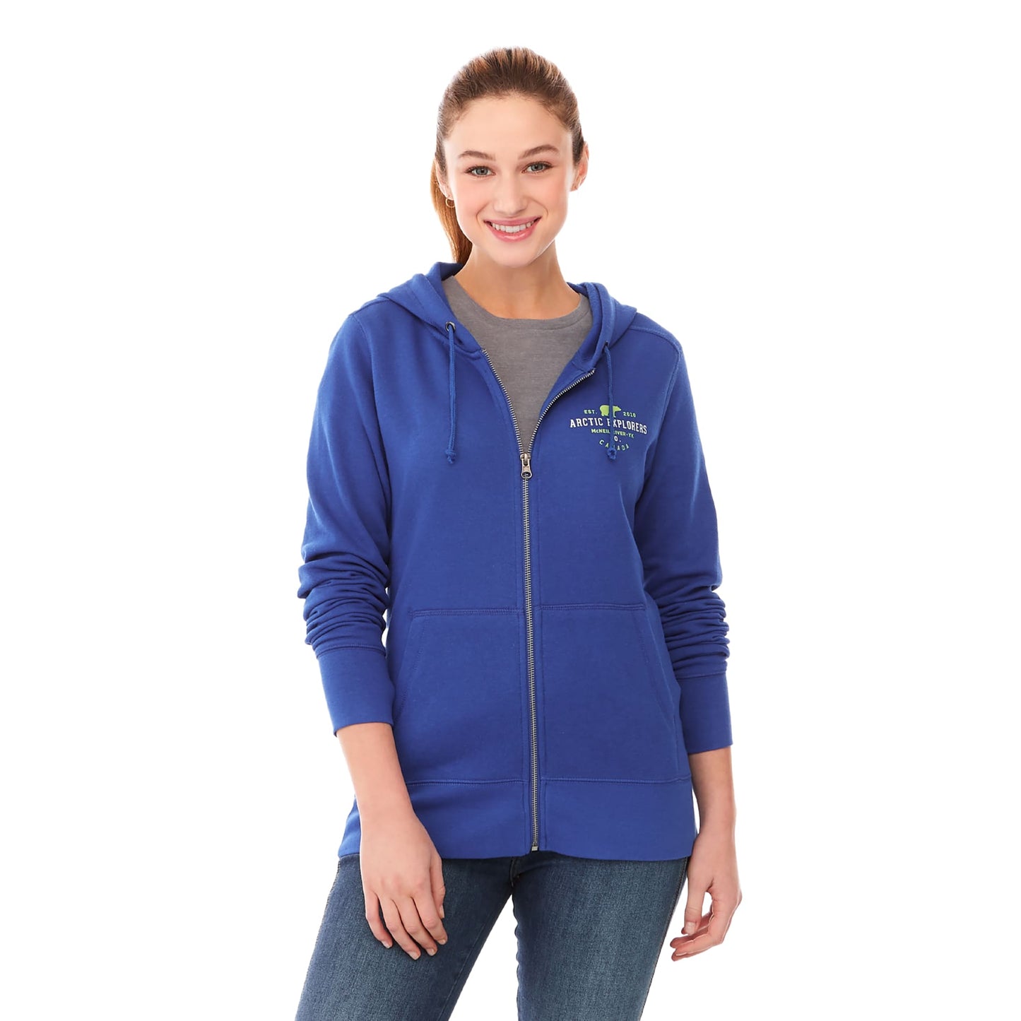 Womens CYPRESS Fleece Zip Hoody