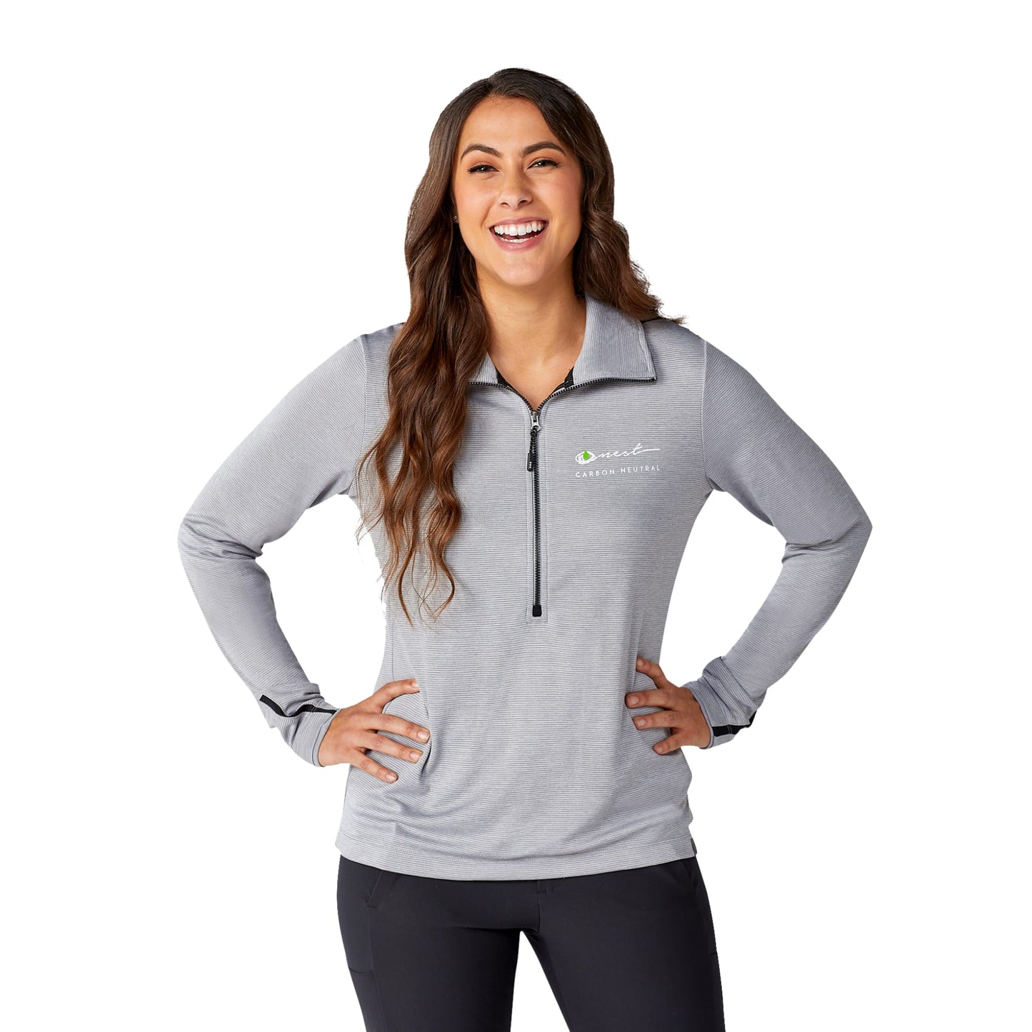 Womens DEGE Eco Knit Half Zip