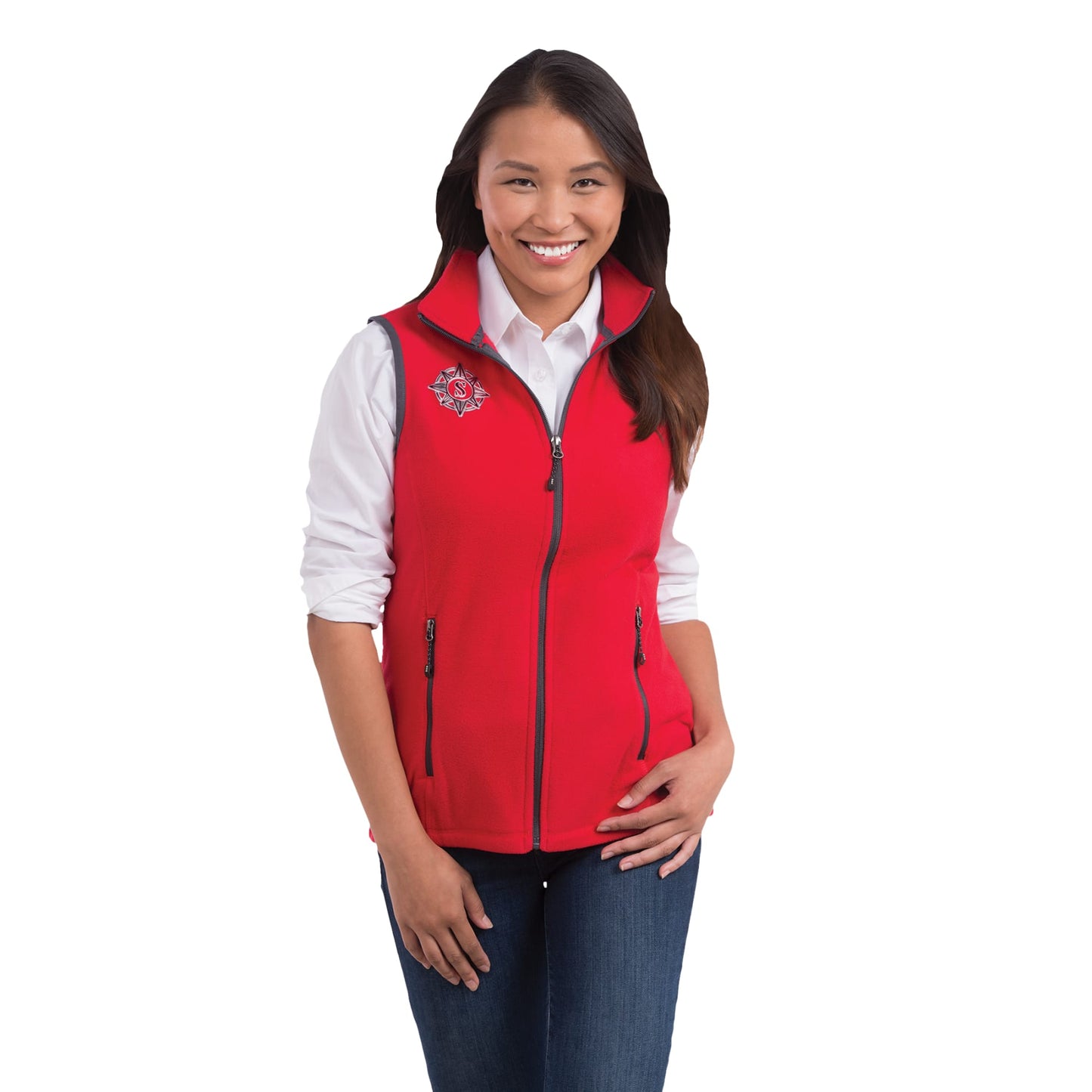 Womens Tyndall Polyfleece Vest